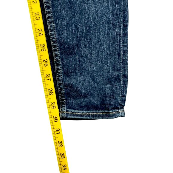 H&M & Demim Blue Skinny Fit Stretch Panel Maternity Jeans Womens Size 6 - Picture 10 of 10